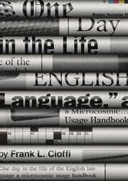 One day in the life of the english language. A Microcosmic Usage Handbook cover image cdn