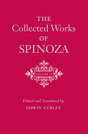 The collected works of spinoza, volume ii cover image cdn