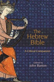 The Hebrew Bible : a critical companion cover image cdn