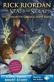 The staff of Serapis : an Annabeth Chase/Sadie Kane adventure cover image cdn