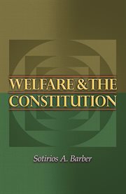 Welfare and the Constitution cover image cdn