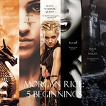 Morgan rice: 5 beginnings (turned, arena one, a quest of heroes,  rise of the dragons, and slave, cover image cdn