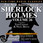 The new adventures of sherlock holmes, volume 26:   episode 1: the carpathian horror   episode 2:... cover image cdn