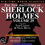 The new adventures of sherlock holmes, volume 29:   episode 1: the submerged nobleman  2: the red... cover image cdn