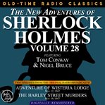 The new adventures of sherlock holmes, volume 28:   episode 1: adventure of wisteria lodge 2: the... cover image cdn
