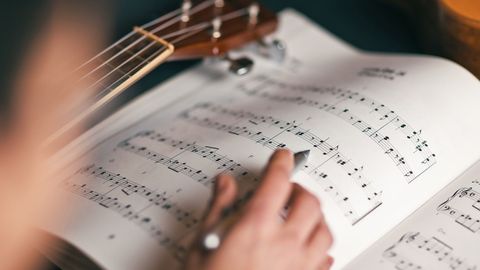 Learning to Play Guitar. Episode 2, Tuning Up, Reading Music, and Dexterity cover image cdn