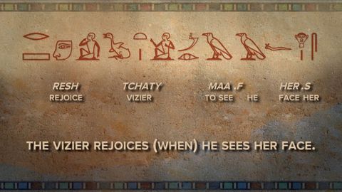 Decoding the Secrets of Egyptian Hieroglyphs. Episode 12, Past Tense and Adjectives cover image cdn