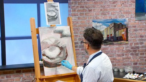 How to Paint. Episode 13, Traditional Oil Techniques: Grisaille cover image cdn