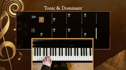 How to Play Piano. Episode 3, Tonic and Dominant Harmony cover image cdn