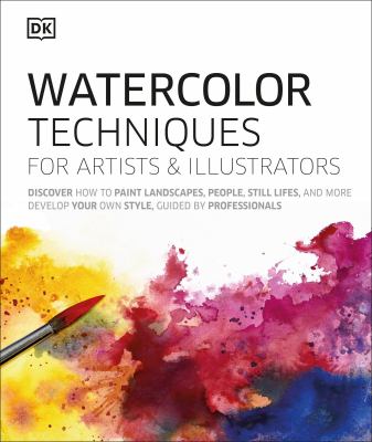 Watercolor techniques for artists & illustrators  cover image cdn