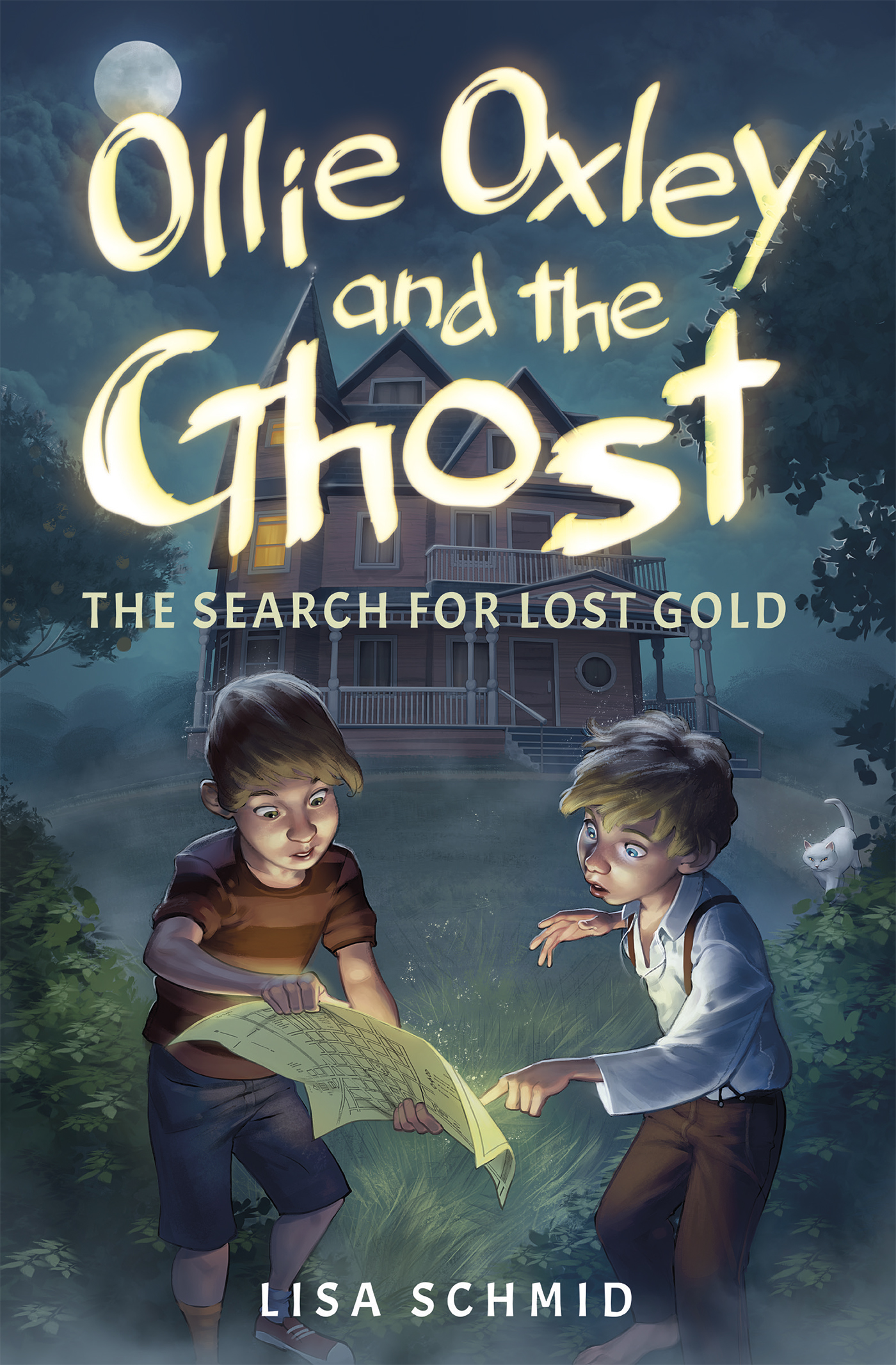 Ollie Oxley and the Ghost The Search for Lost Gold cover image cdn