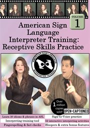 American sign language interpreter training: expressive skills, vol. 1 cover image cdn