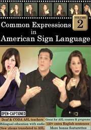 Common expressions & phrases in american sign language, vol. 2 cover image cdn