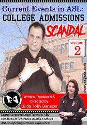 Current events in asl: college admissions scandal, vol. 2 cover image cdn