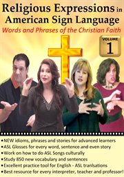 Religious expressions in american sign language, vol. 1 cover image cdn