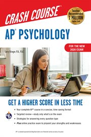 Ap psychology crash course, for the new 2020 exam, book + online : get a higher score in less time cover image cdn
