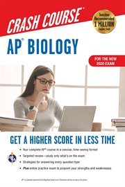 Ap® biology crash course, for the new 2020 exam, book + online : Get a Higher Score in Less Time cover image cdn