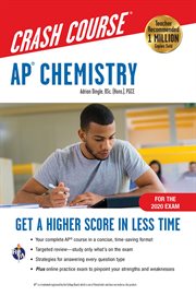 Ap® chemistry crash course, for the 2020 exam, book + online : Get a Higher Score in Less Time cover image cdn