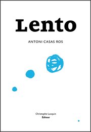 Lento. Eloge de la lenteur cover image cdn