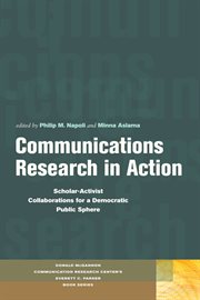 Communications research in action : scholar-activist collaborations for a democratic public sphere cover image cdn