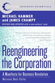 Reengineering the corporation : a manifesto for business revolution cover image cdn