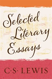 Selected literary essays cover image cdn