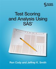 Test scoring and analysis using SAS cover image cdn