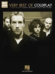 Very best of coldplay (songbook). Easy Guitar with Notes & Tab cover image cdn