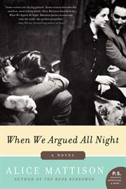 When we argued all night : a novel cover image cdn