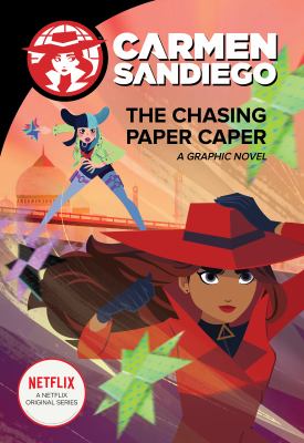Carmen Sandiego. The chasing paper caper : a graphic novel  cover image cdn