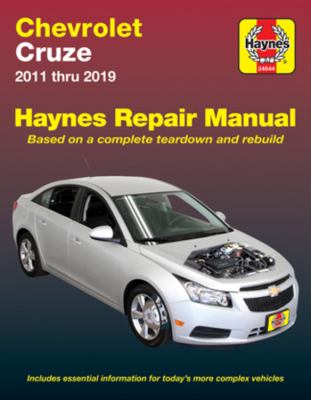 Chevrolet Cruze automotive repair manual  cover image cdn