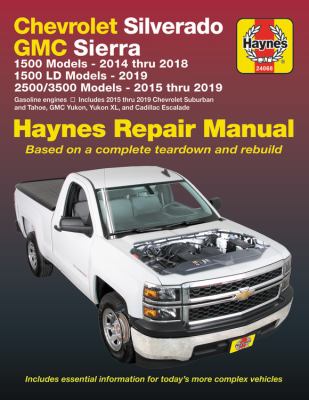 Chevrolet & GMC pick-ups automotive repair manual  cover image cdn