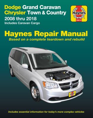 Dodge Grand Caravan Chrysler Town & Country automotive repair manual  cover image cdn