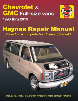 Chevrolet Express and GMC Savana full-size vans automotive repair manual  cover image cdn