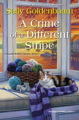 A crime of a different stripe : a Seaside Knitters Society mystery  cover image cdn
