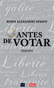 1 euro antes de votar. Ensayo político cover image cdn