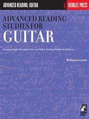 Advanced reading studies for guitar (music instruction). Guitar Technique cover image cdn
