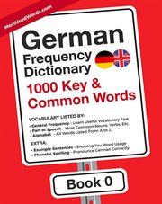 German frequency dictionary - 1000 key & common german words in context cover image cdn