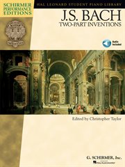 J.s. bach - two-part inventions (songbook) cover image cdn