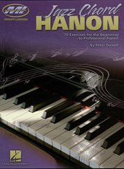 Jazz chord hanon (music instruction). 70 Exercises for the Beginning to Professional Pianist cover image cdn