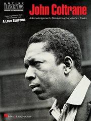 John coltrane - a love supreme (songbook). Tenor Saxophone cover image cdn