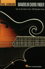 Mandolin chord finder (music instruction). Easy-to-Use Guide to Over 1,000 Mandolin Chords cover image cdn