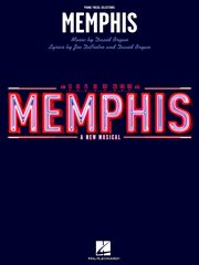 Memphis (songbook). Piano/Vocal Selections (Melody in the Piano Part) cover image cdn