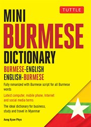 Mini burmese dictionary. Burmese-English / English-Burmese cover image cdn