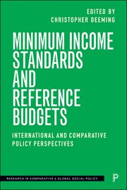 Minimum income standards and reference budgets. International and Comparative Policy Perspectives cover image cdn