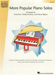 More popular piano solos - level 3 (songbook). Hal Leonard Student Piano Library cover image cdn