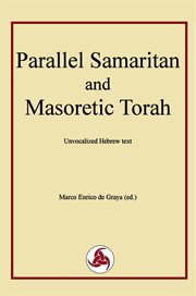 Parallel samaritan and masoretic torah cover image cdn