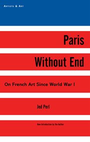 Paris without end. On French Art Since World War I cover image cdn