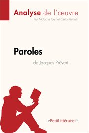 Paroles de jacques prévert (analyse de l'oeuvre). Comprendre la littérature avec lePetitLittéraire.fr cover image cdn