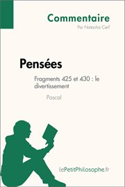 Pensées de pascal - fragments 425 et 430: le divertissement (commentaire). Comprendre la philosophie avec lePetitPhilosophe.fr cover image cdn